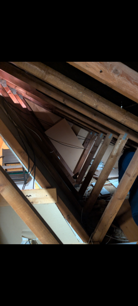 We found a secret room in our house, picture included