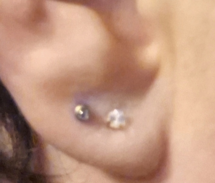 Are these piercings too close?