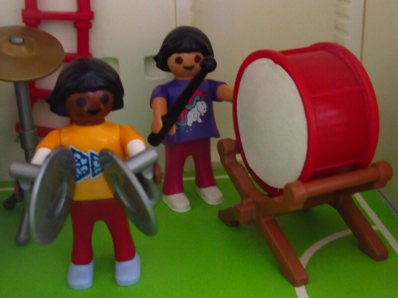 It's advent for the Playmobil people in our house...