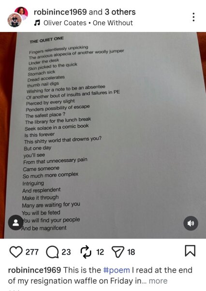 Robin Ince quits working for the BBC over his support for men in dresses and terrorists