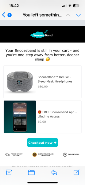 Sleepless nights - anyone used or can recommend a snoozeband