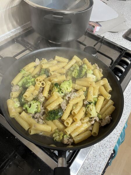 Broccoli and pasta