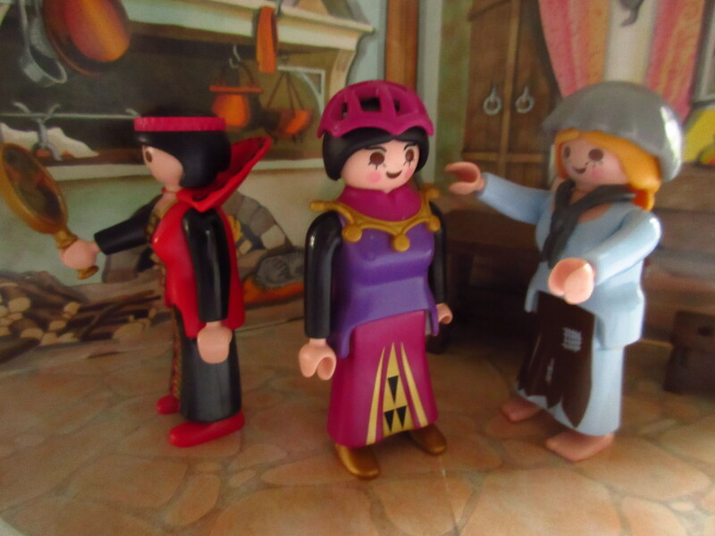 It's advent for the Playmobil people in our house...