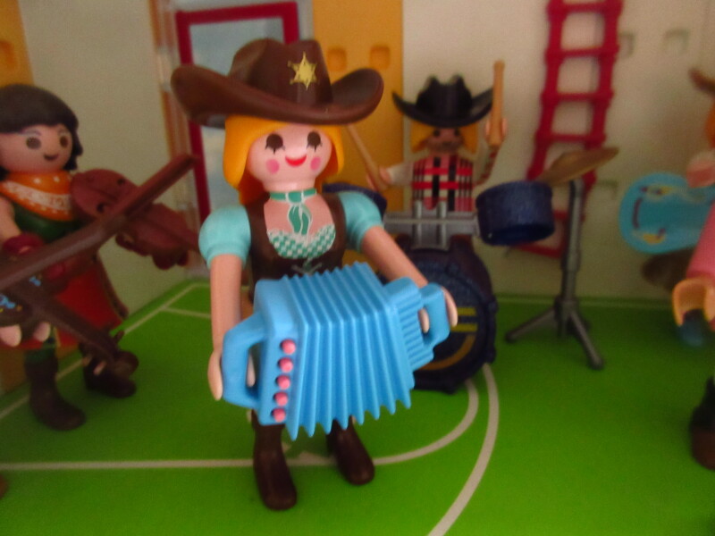 It's advent for the Playmobil people in our house...
