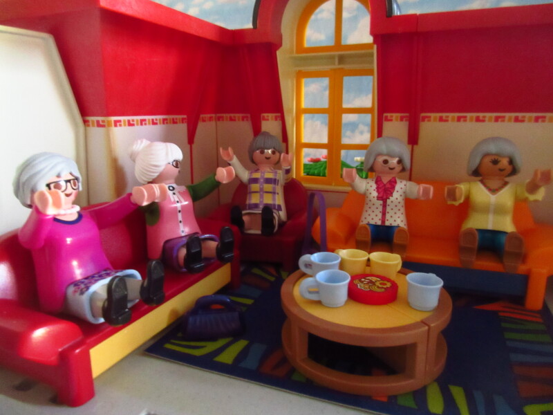It's advent for the Playmobil people in our house...