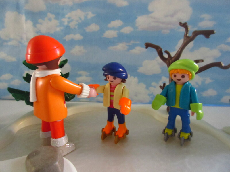 It's advent for the Playmobil people in our house...