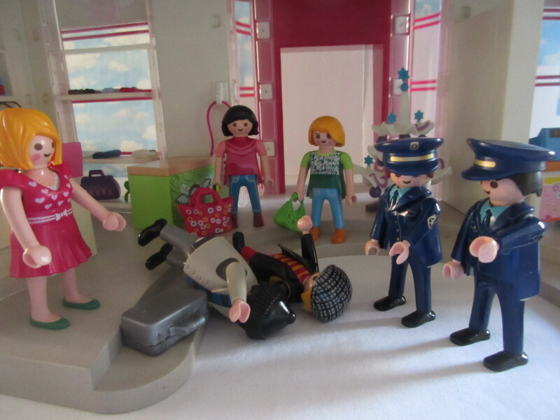 It's advent for the Playmobil people in our house...