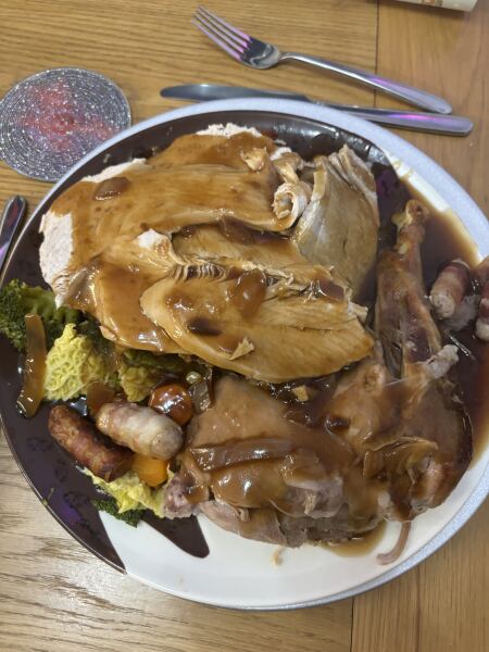 Go on then, show me your dinner
