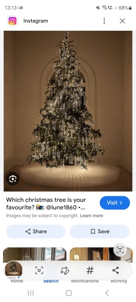 Did anyone do a shrouded / veiled Christmas tree this year?