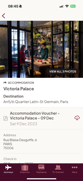 Hotel recommendations Paris