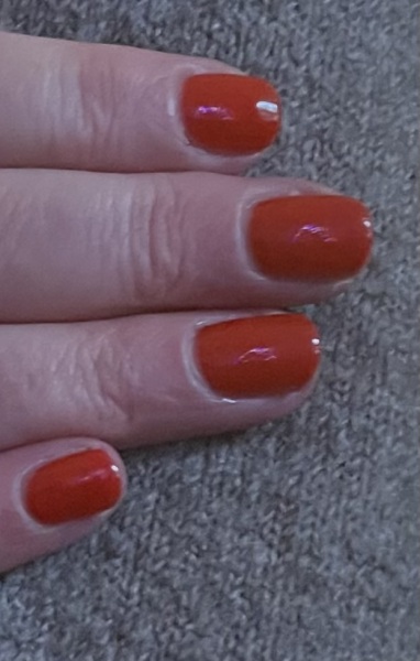 I think I'm done with glittery nails at Christmas