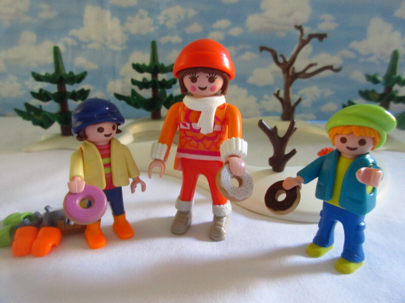 It's advent for the Playmobil people in our house...