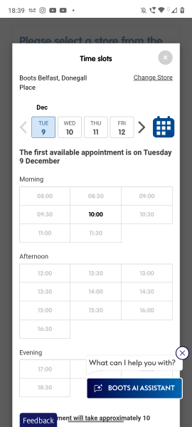 Can’t get Flu Jab From Pharmacy