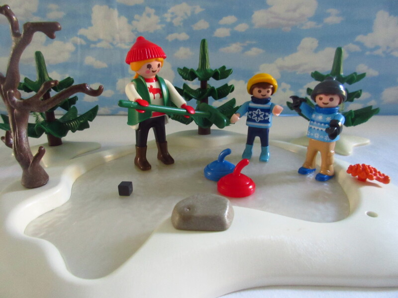 It's advent for the Playmobil people in our house...