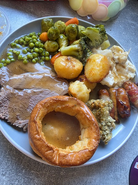 Go on then, show me your dinner