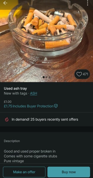 To think this seller just won Vinted?