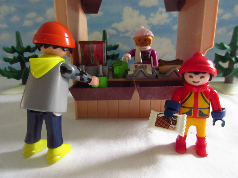 It's advent for the Playmobil people in our house...