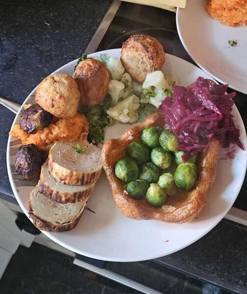 Go on then, show me your dinner