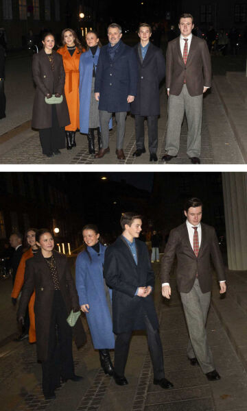 Royal Style: Hoping for Yuletide shimmer, but not too many green coats!