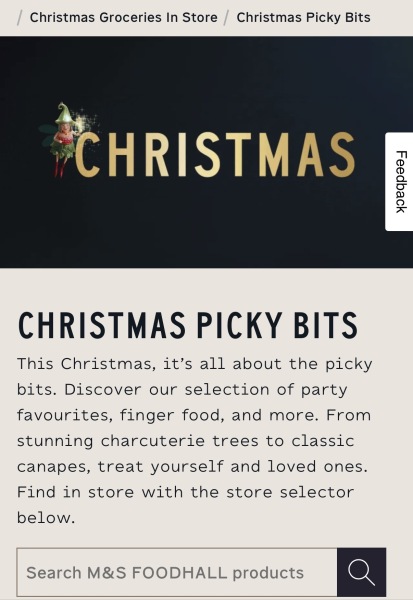 When do you start eating the Christmas food?