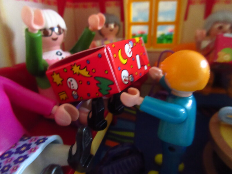 It's advent for the Playmobil people in our house...