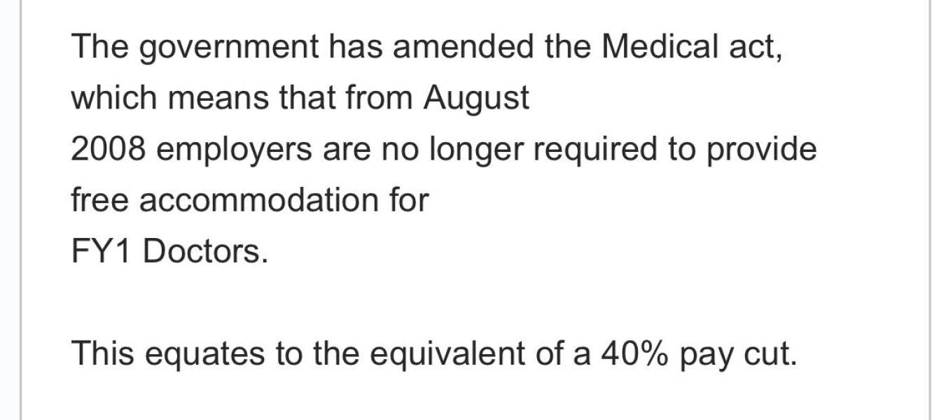 To wonder if the Doctors strike will still go ahead next week?