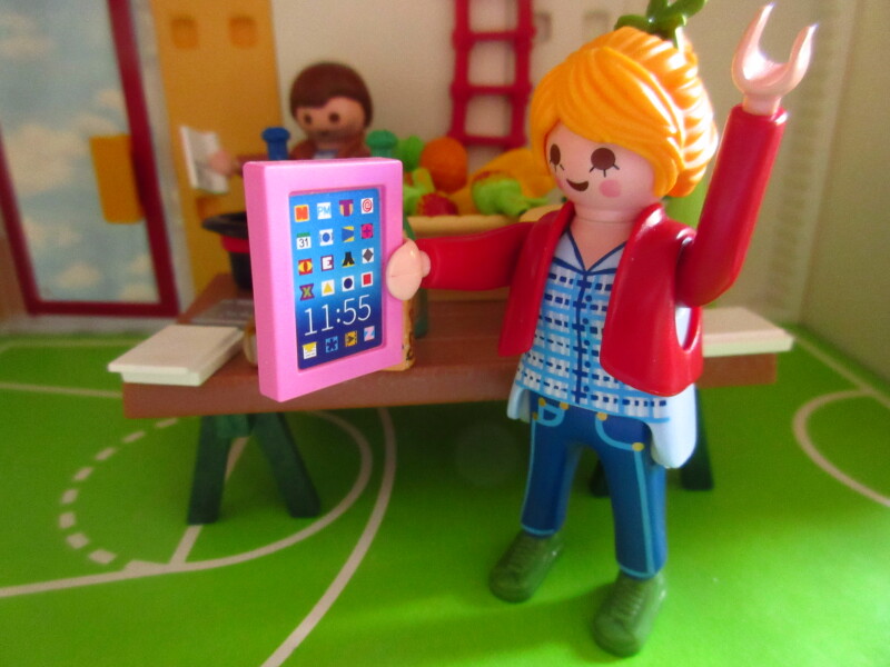 It's advent for the Playmobil people in our house...