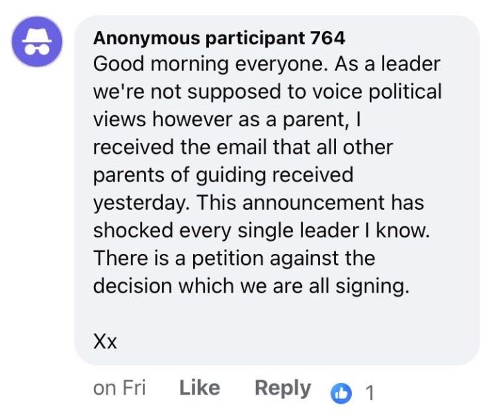 Guide Leader concerns