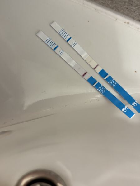 Are these tests positive?