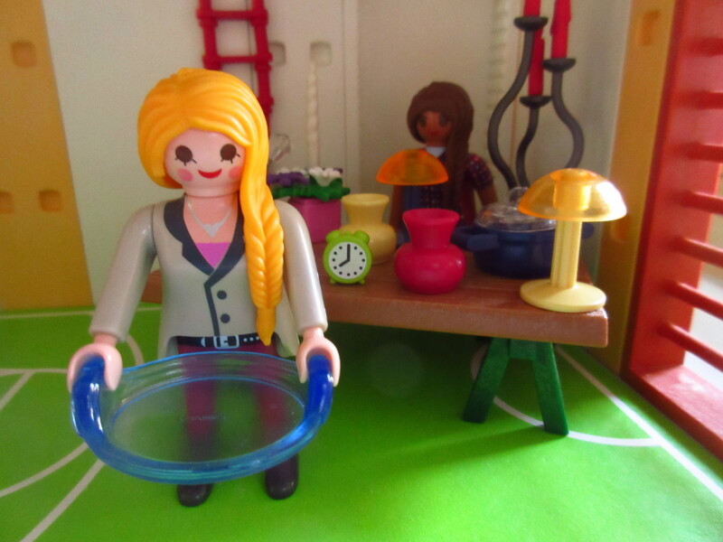 It's advent for the Playmobil people in our house...