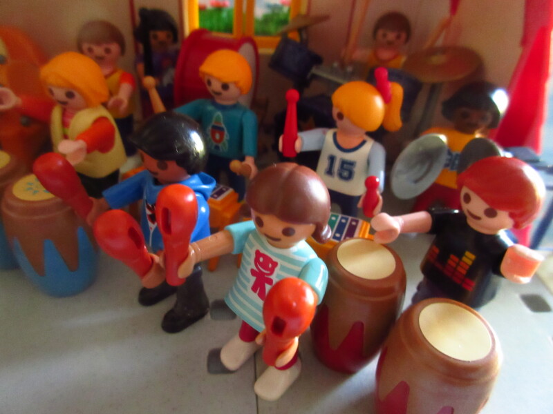 It's advent for the Playmobil people in our house...