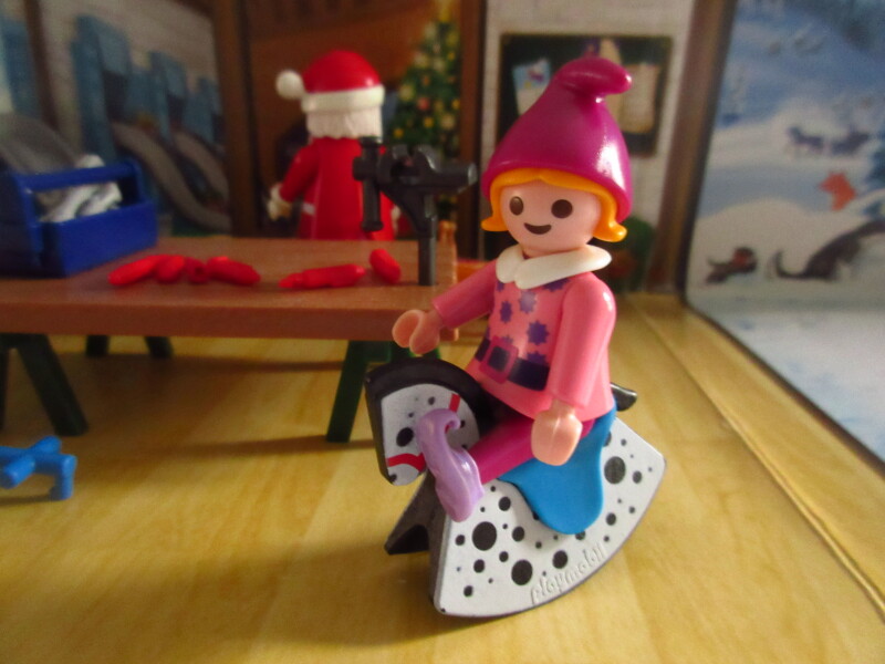 It's advent for the Playmobil people in our house...