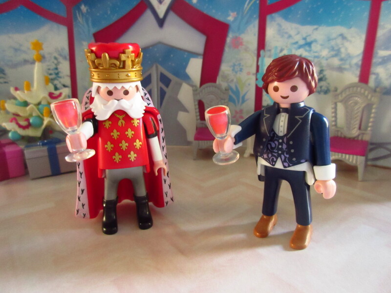 It's advent for the Playmobil people in our house...