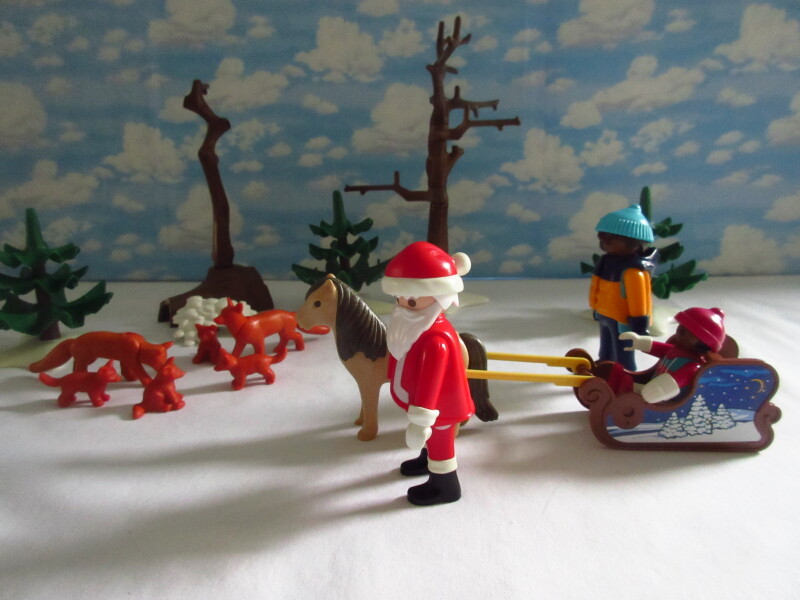 It's advent for the Playmobil people in our house...