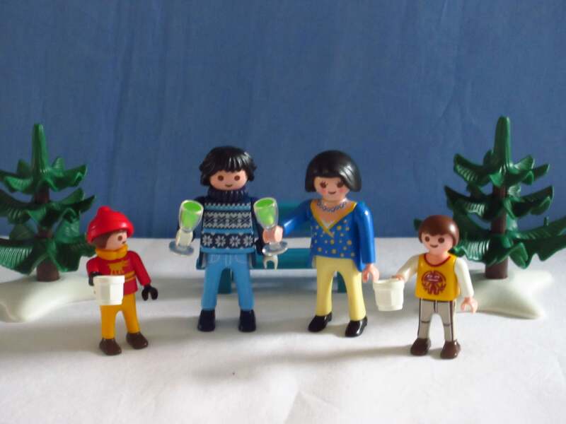It's advent for the Playmobil people in our house...