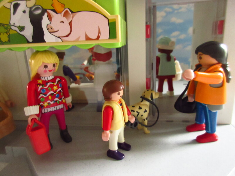 It's advent for the Playmobil people in our house...