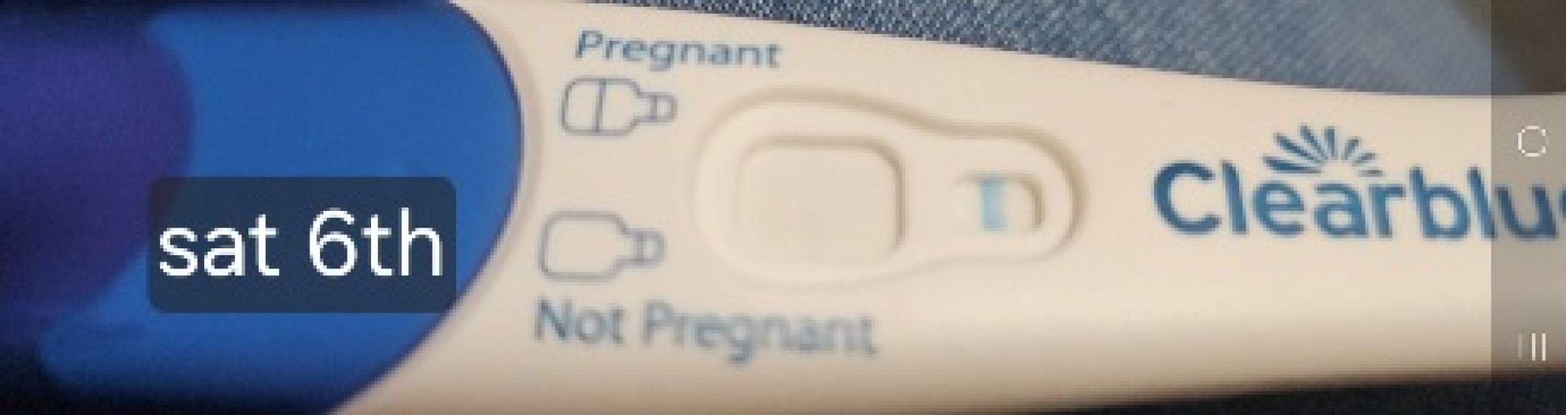 Line eyes or pregnant?