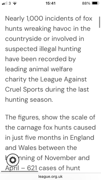 Husband is insistent on joining trail hunt tomorrow