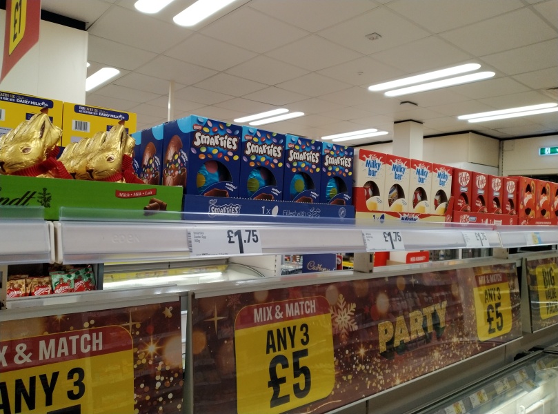 Hop to it - Easter eggs in the shops!