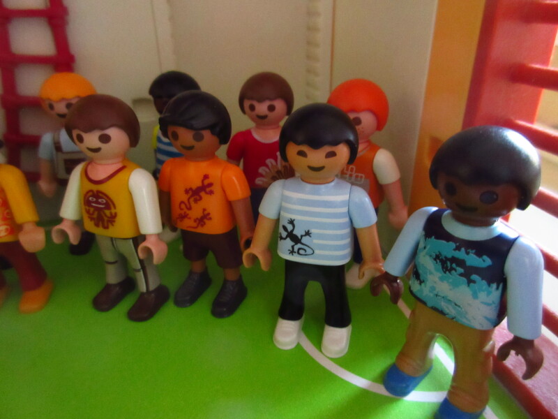 It's advent for the Playmobil people in our house...