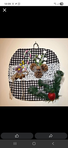 Facebook Christmas handmade tat