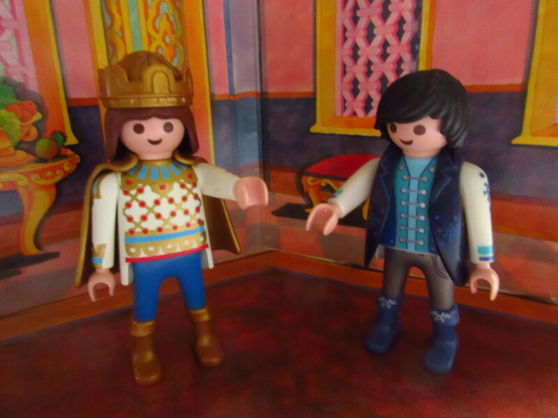 It's advent for the Playmobil people in our house...