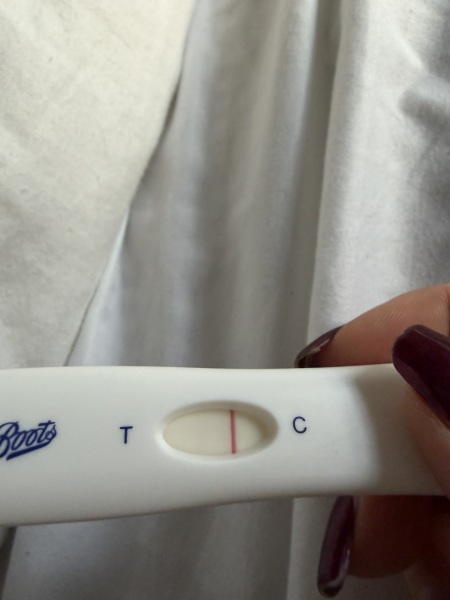 Faint line??