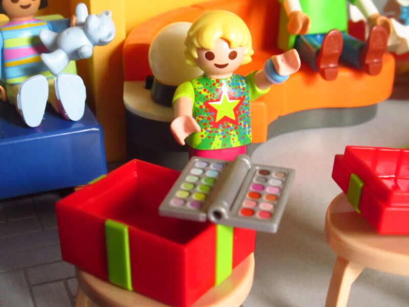 It's advent for the Playmobil people in our house...