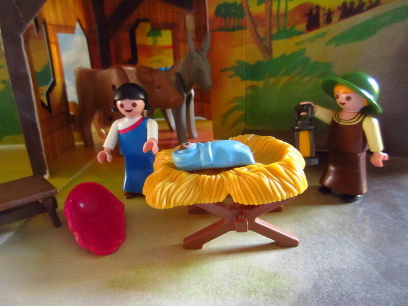 It's advent for the Playmobil people in our house...