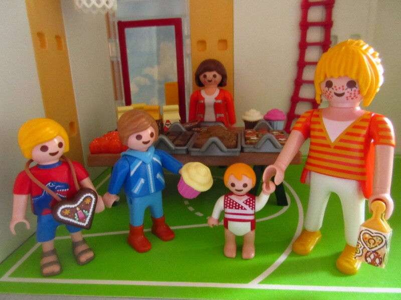 It's advent for the Playmobil people in our house...