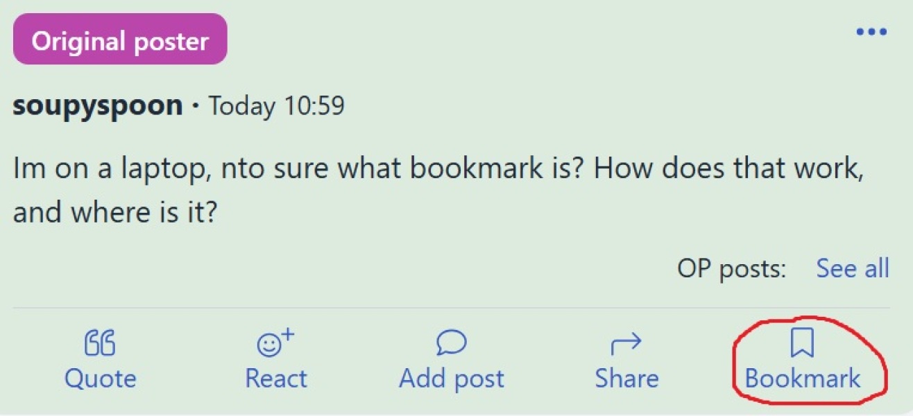 How to find pages in long threads?