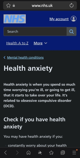Recovering from excessive and long lasting health anxiety, is that possible?