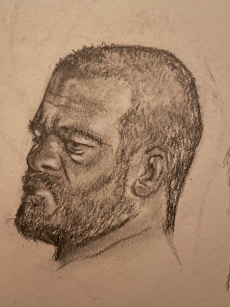 Courage + Portraits = lots of feelings. Finally said yes