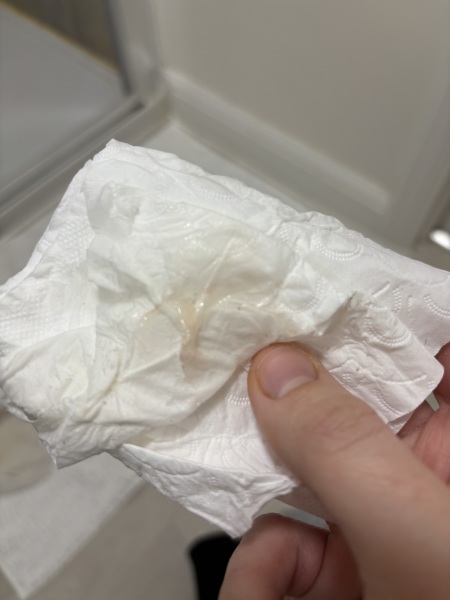 Implantation bleeding? (Pic)